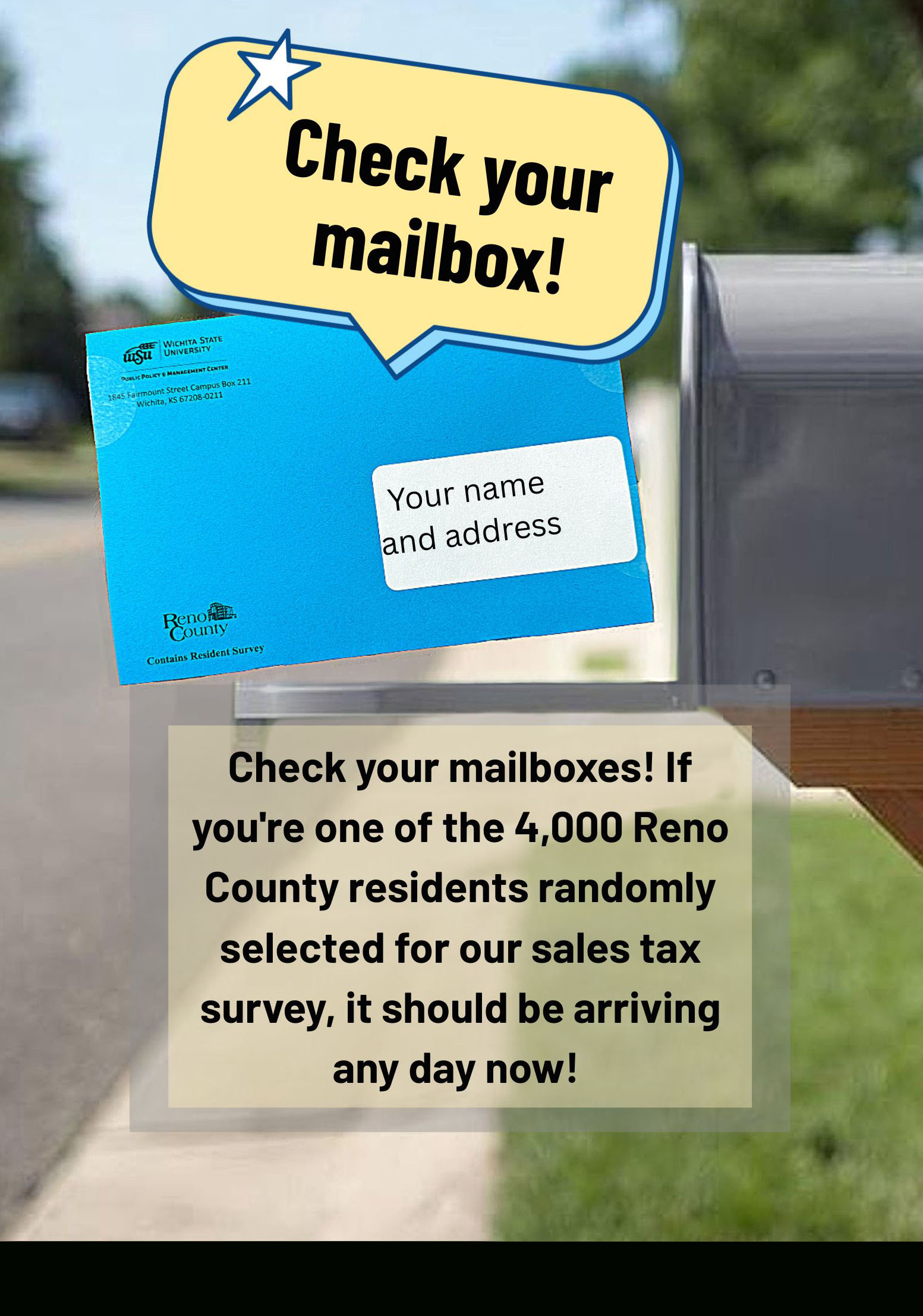Check Your Mailbox! - News Image